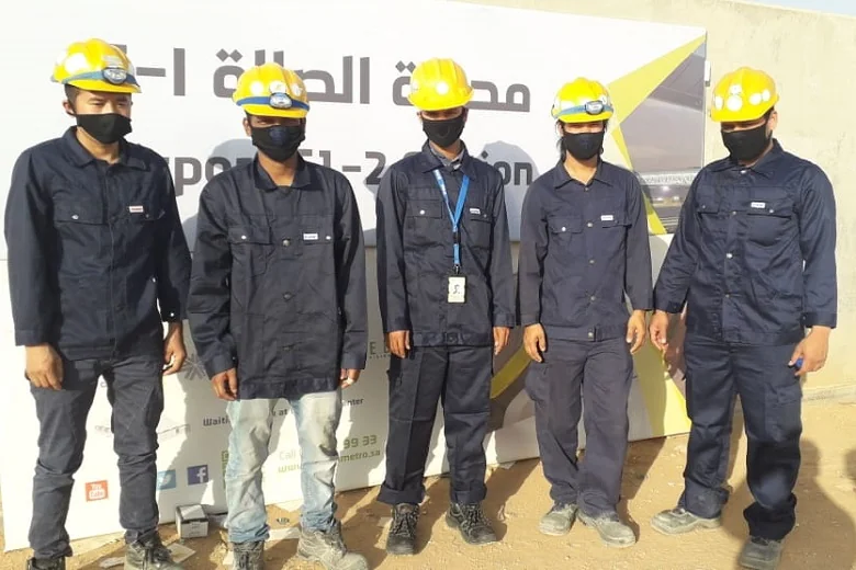 ASMACS supervising team at Riyadh Metro infrastructure project Saudi Arabia